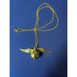 Ketting gouden snitch horloge - goud