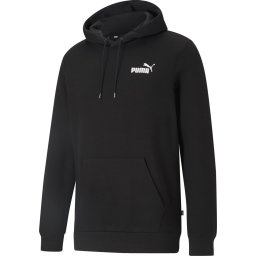 PUMA - Maat XL ESS Small Logo Hoodie FL Heren Trui - Zwart