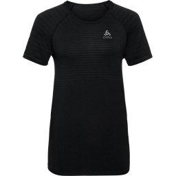 Odlo - Maat M - Suw Top Crew Neck S/S Performance X-Light Heren Sportshirt - Black