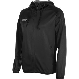 hummel maat XS Authentic Full Zip Hoodie Ladies Sportjas - Black