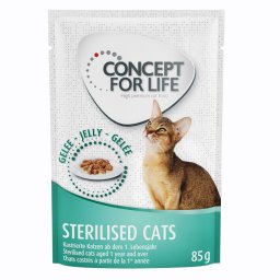 24x85g Kitten in Saus Concept for Life Kattenvoer