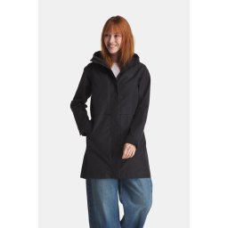 Jack Wolfskin Terraview 2L Coat Parka Dames Zwart