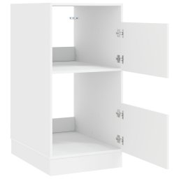 vidaXL Wasmeubel met opslag Wit 50 x 68 x 102 cm Bewerkt hout