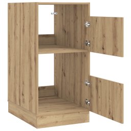 vidaXL Wasmeubel Artisan Eiken 50 x 68 x 102 cm Bewerkt hout