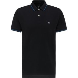 LEE - Maat L - PIQUE POLO BLACK