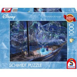 Thomas Kinkade - Disney Frozen - Liefde en Magie Puzzel (1000 stukjes)