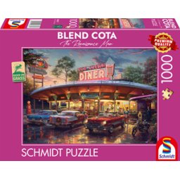 American Diner Puzzel (1000 stukjes)