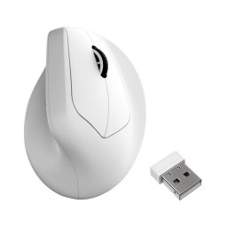 Keychron M5 Vertical muis wit