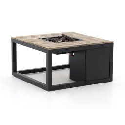 + 15% kassakorting | Cosiraw lounge vuurtafel 100x100x55cm - Laagste prijsgarantie!