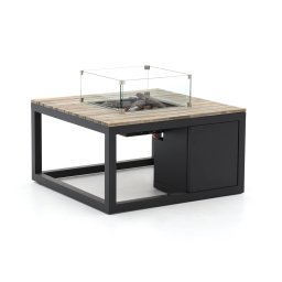 + 15% kassakorting | Cosiraw lounge vuurtafel 100x100x55cm - Laagste prijsgarantie!