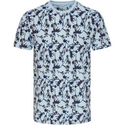 ONLY & SONS - Maat XXL - EDGARKI LIFE SLIM SS NF 6542 - Cashmere Blue - Mannen