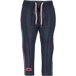 B-nosy - Maat 80 - Meisjes Broek - Oxford blue