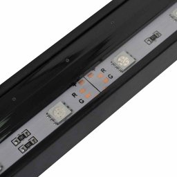 vidaXL LED-aquariumlamp met bubbels RGB 71 cm