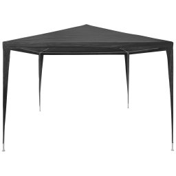 vidaXL Partytent 3x4 m PE antraciet