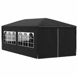vidaXL Partytent 3x6 m antraciet