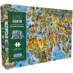 Hartwig Braun - Epic Earth Puzzel (1000 stukjes)