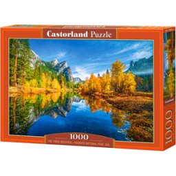 The Three Brothers - Yosemite National Park - USA Puzzel (1000 stukjes)