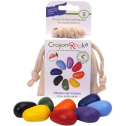 Crayon Rocks - Cotton 8 Colors Modern Art