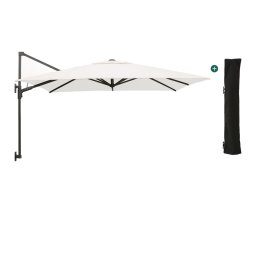 + 15% kassakorting | Shadowline muurparasol 250x250cm - Laagste prijsgarantie!