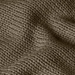 Drop Needle Loose Gebreide Trui - Bruin - Dames