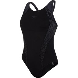 Speedo - Maat 46 - END PLACEMENT LANEBACK BLACK/GREY