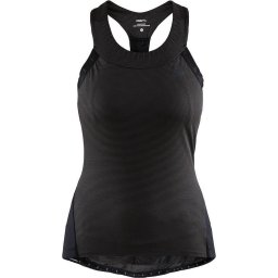 Craft - Maat S - Hale Glow Singlet W Fietsshirt Vrouwen - Zwart
