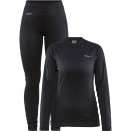 Craft - Maat L - Core Dry Baselayer Thermoset Dames - Zwart