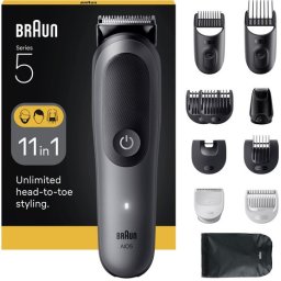 Braun All-in-One Series 5 AIO5560 Style Kit – Baardtrimmer, Tondeuse en Lichaamstrimmer in 1