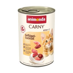 12x400g Kitten Gevogelte Cocktail animonda Carny Kattenvoer