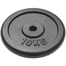 vidaXL Halterschijven 4 st 2x10 kg en 2x5 kg gietijzer