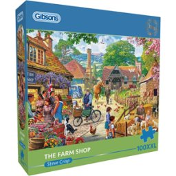 Steve Crisp - The Farm Shop Puzzel (100XXL stukjes)