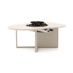 + 15% kassakorting | Cosiloft Novi lounge vuurtafel 125x102x50cm - Laagste prijsgarantie!