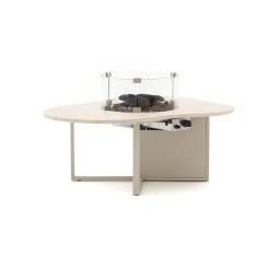 + 15% kassakorting | Cosiloft Novi lounge vuurtafel 125x102x50cm - Laagste prijsgarantie!