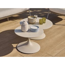 + 15% kassakorting | SUNS Nova lounge tuintafel ø 80cm (h: 34,5cm) - Laagste prijsgarantie!