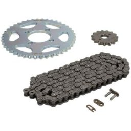 Aandrijfset (tandwielen + ketting) SUPERSPROX P-KITCBR125R-04-10
