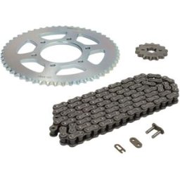 Aandrijfset (tandwielen + ketting) SUPERSPROX P-KITXSR125MTM125