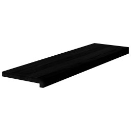 vidaXL Traptreden 20 st 90x30x2 cm massief eikenhout bruin-zwart