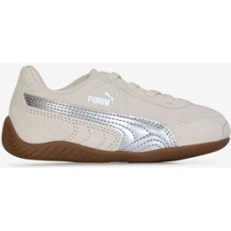 Schoenen Puma Speedcat Og El- Baby Beige/zilver Unisex 26