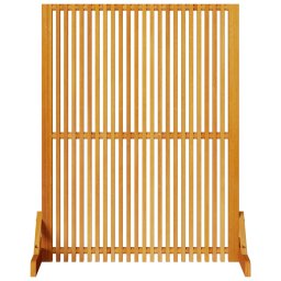 vidaXL Privacyscherm Bruin 79,5 x 50 x 110 cm Massief Acaciahout