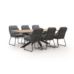 + 15% kassakorting | Intenso Isorella/Furato 220cm dining tuinset 7-delig - Laagste prijsgarantie!