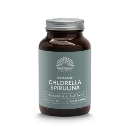 Mattisson HealthStyle Organic Chlorella Spirulina Tabletten
