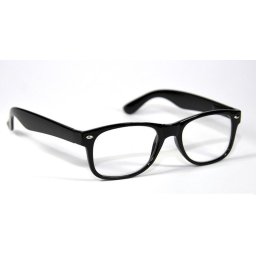 Melleson Optics Leesbril Wayfarer Glans Zwart +2.00