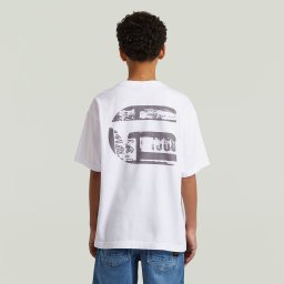 Oversized T-Shirt voor jongens - Wit - jongens