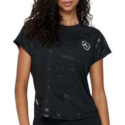 Only Play - Maat M - Onay AOP Loose S/S Training Fitness Top Dames