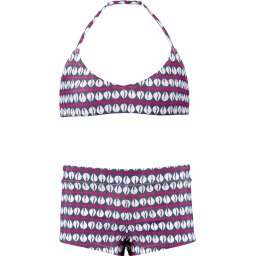 Barts Maat 152 Nanihi Crop Top navy Meisjes Bikini
