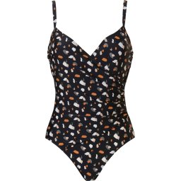 Pastunette Beach - Maat 44 - Spots - Badpak - Zwart