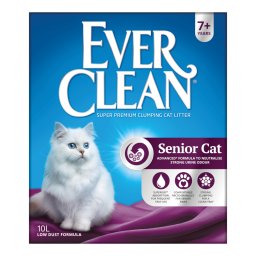 Dubbelpak: 2x10l Ever Clean Senior klonterende kattenbakvulling