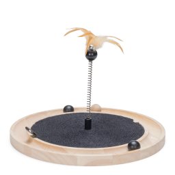 Designed by Lotte Katten­speelgoed Idah van hout Ø39,5x29cm kat