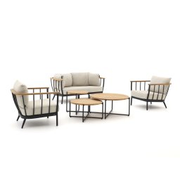 + 15% kassakorting | Apple Bee Condor stoel-bank loungeset 6-delig 4-zits - Laagste prijsgarantie!