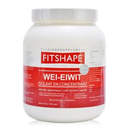 Fitshape Wei Eiwit Aardbei 1000gr